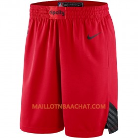 Portland Trail Blazers Homme Shorts Rouge 2018-19 Nike Swingman